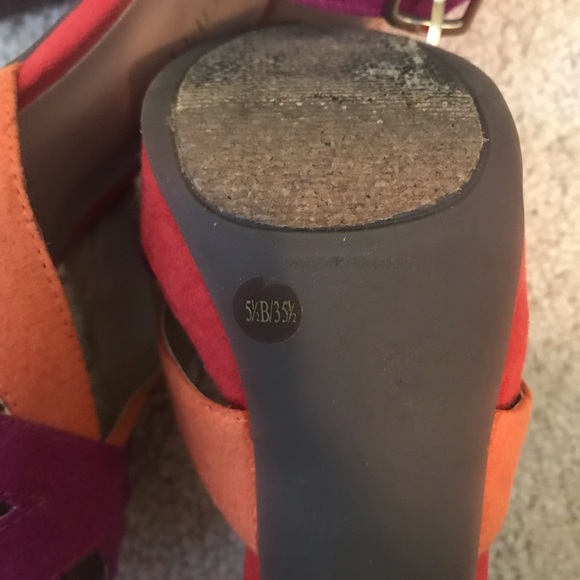 Sole Society color block heels - Picture 5 of 6